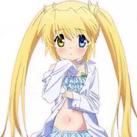 萝莉双马尾金发头像