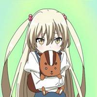 萝莉双马尾金发头像