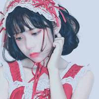 软妹头像粉色系