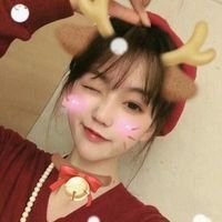 软妹头像粉色系真人