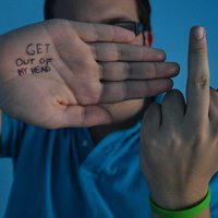 鄙视头像男动漫