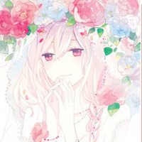 银发动漫少女头像