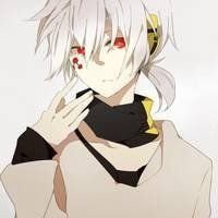 银发动漫少女头像