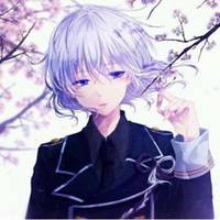 银发动漫少女头像