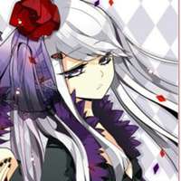 银发动漫少女头像