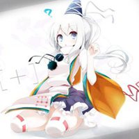 银发动漫少女头像