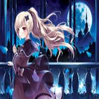 银发动漫少女头像