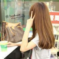 长发头像女生韩版