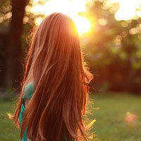 长发头像女生韩版