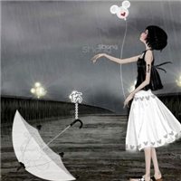 雨中头像图片大全