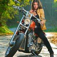 骑摩托车霸气头像