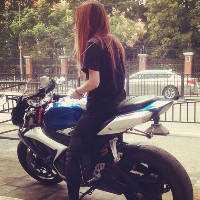 骑摩托车霸气头像