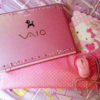 高清微信粉色头像女生