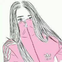 高清微信粉色头像女生