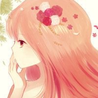 高清微信粉色头像女生