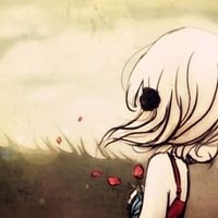 不开心头像女生