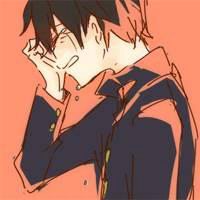 不开心头像男生