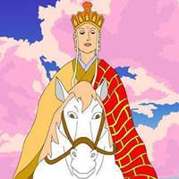 佛祖头像带月牙