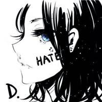 侧脸头像动漫女生