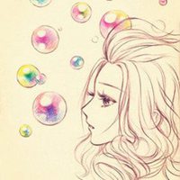 侧脸头像动漫女生