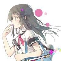 侧脸头像女动漫