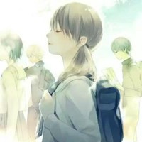 侧脸头像女动漫