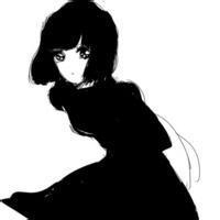 侧脸头像女动漫