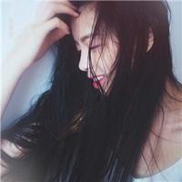 侧脸头像女生清新自然