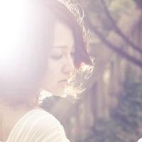 侧脸头像女生清新自然