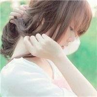 侧脸头像女生清新自然