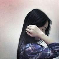 侧脸头像女生清新自然