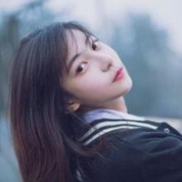 侧脸头像女生清新自然