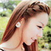 侧脸头像女生清新自然