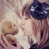 侧脸头像女生阳光