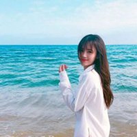 侧脸头像女生阳光