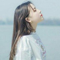 侧脸头像女生阳光