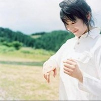 侧脸头像女生阳光