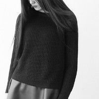 侧脸头像女生高冷