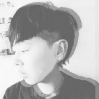 侧脸头像男生模糊