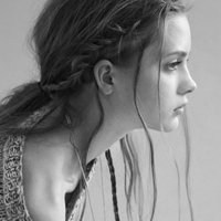 侧面头像女欧美