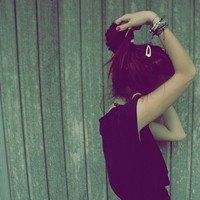 侧面头像女生唯美漂亮