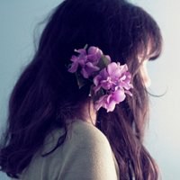 侧面头像女生唯美漂亮