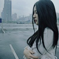 侧面头像女生唯美漂亮