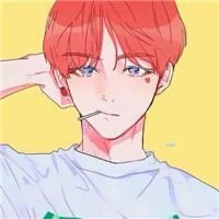 动漫中分男生头像