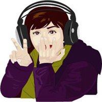 动漫听歌听音乐头像