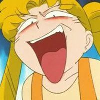 动漫大笑头像女生