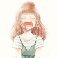 动漫大笑头像女生