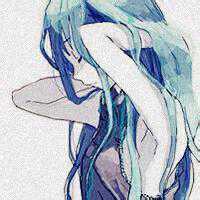 动漫头像女生唯美侧脸