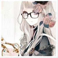 动漫头像女生唯美侧脸