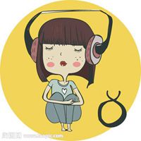 动漫女生听音乐头像